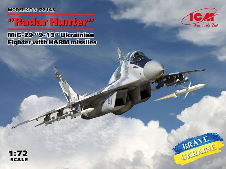 Immagine prodotto ICM Caccia radar MiG-29 '9-13 Ucraino con missili HARM