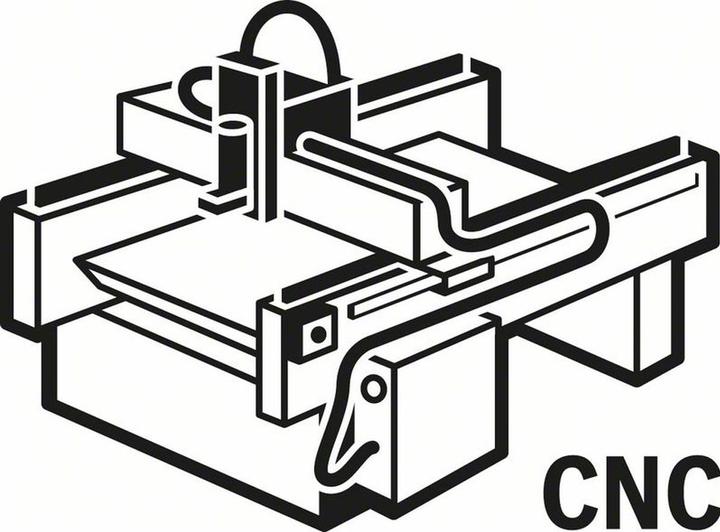 Produktbild Bosch Professional Zubehör Nutfräser Expert for Wood, Carbide, 8 mm, D1 10 mm, L 31,8 mm, G 69 mm