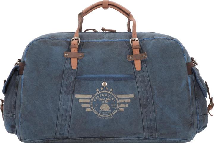 Actual product image Greenburry Vintage Aviator 5899 Travel Bag Blue Edition (54 l)