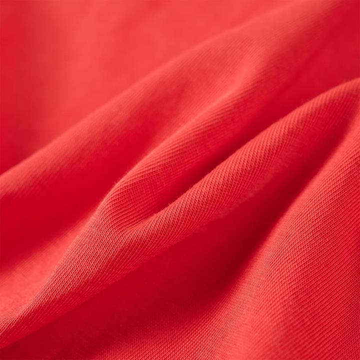 Produktbild VidaXL Kinder-T-Shirt Rot 128,Material: 100 % Baumwolle,Farbe (128)