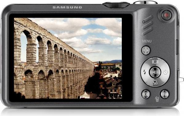 Actual product image Samsung WB600, 12MPixel, 15x WW zoom, HD movies, black (1/2,3'')