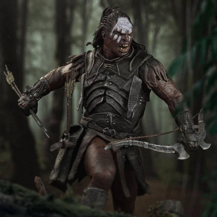 Produktbild Iron Studios Der Herr der Ringe Art Scale Statue 1/10 Lurtz, Uruk-Hai Leader 23 cm