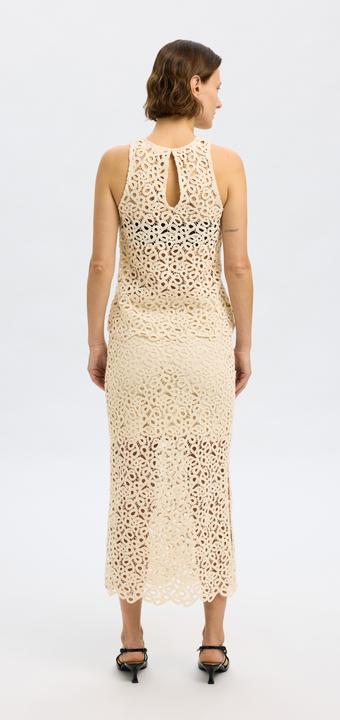Image du produit Selected Femme Häkel Midirock (42)