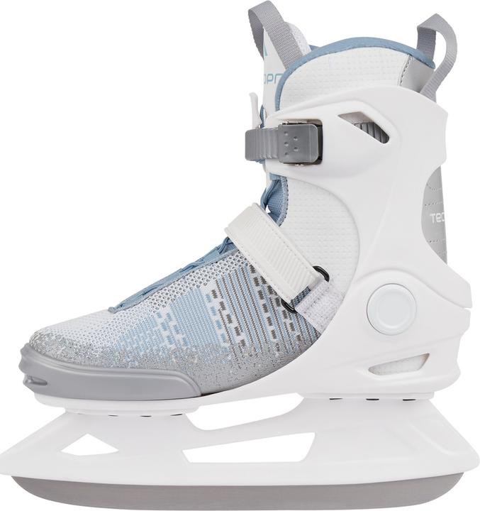 Tecnopro Maverick 1.0 Eishockeyschuh Damen (Grösse: 39.0, 900 black/bluelight/silver) (39)