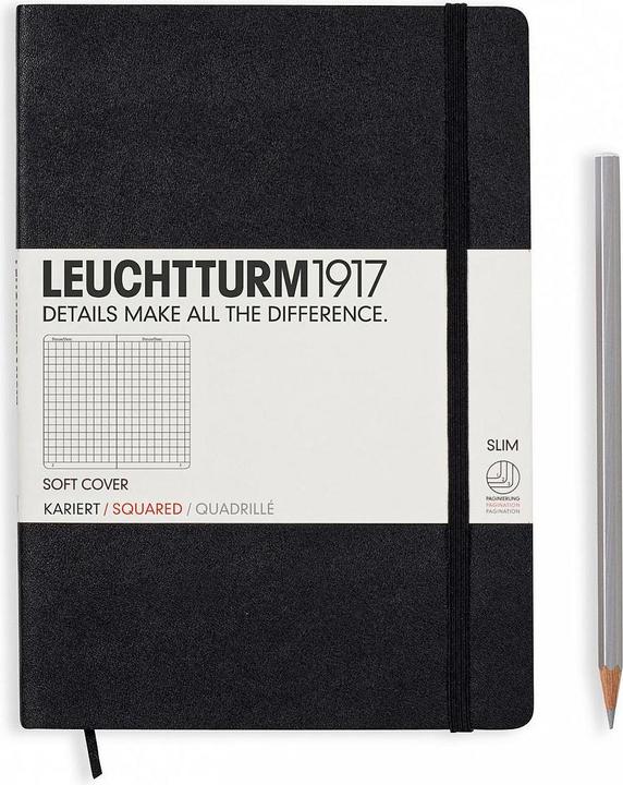 Produktbild Leuchtturm1917 Medium (A5, Kariert, Weicher Einband)