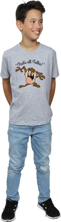 Immagine prodotto Looney Tunes Taz That's All Folks Maglietta Ragazzi (140, 146)