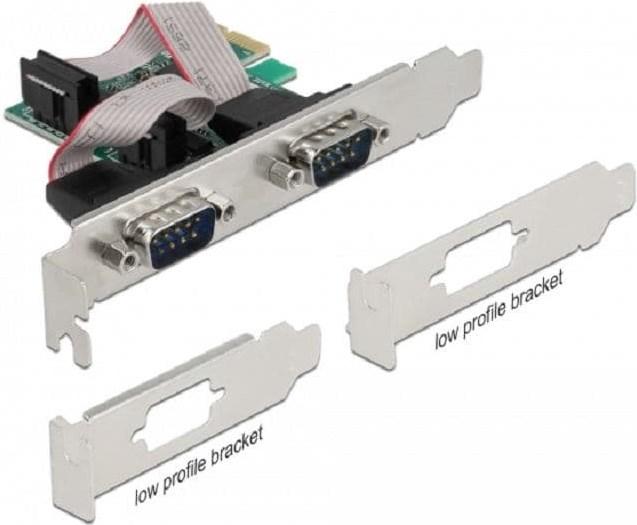 Image du produit Delock Carte PCI Express 90046 2x série / RS232