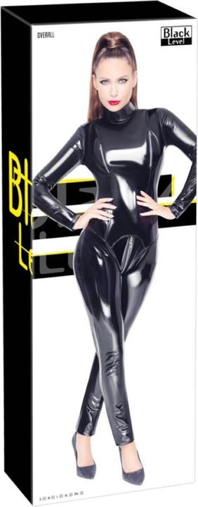Actual product image Black Level Vinyl Jumpsuit Black M (M)
