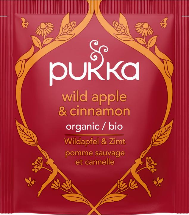 Image du produit Pukka Thé pomme sauvage cannelle et cannelle (40 g)