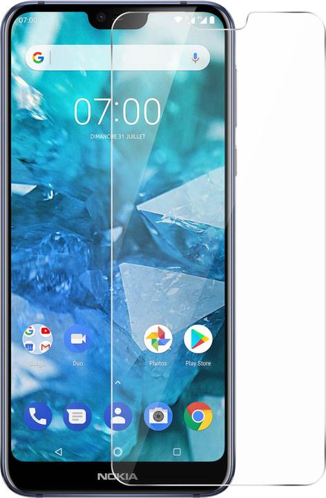 Produktbild Avizar Kristallklare Folie, Glas-Displayschutz (2 Stück, Nokia 7.1)