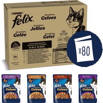 Image du produit Felix Sélection Countryside (Adulte, 80 pcs, 7600 g)