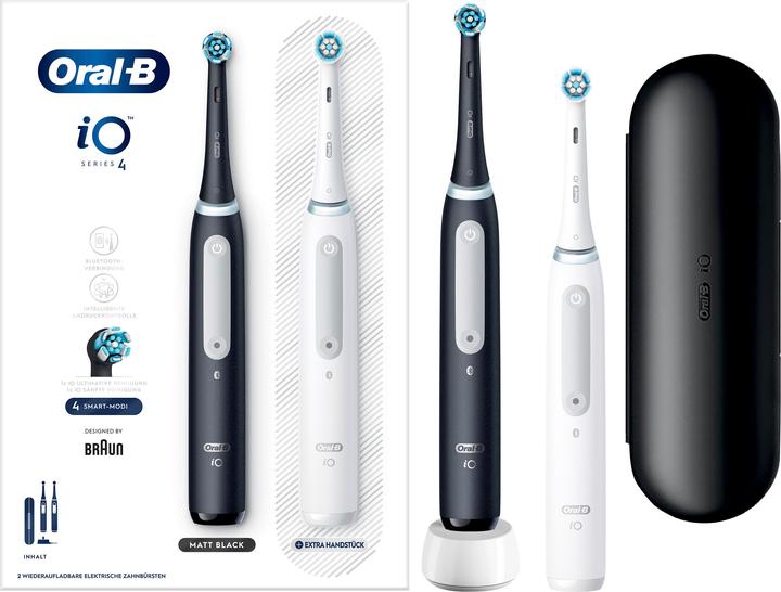 Actual product image Oral-B iO Series 4 Duo (Oscillating toothbrush)