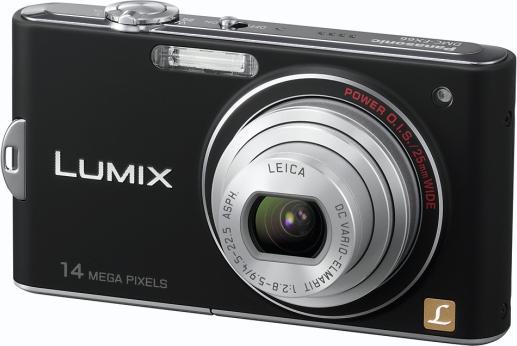 Immagine prodotto Panasonic Lumix FX66, 14Mpixel, zoom 5xWW, HD-Movie, Nero (1/2,3'')