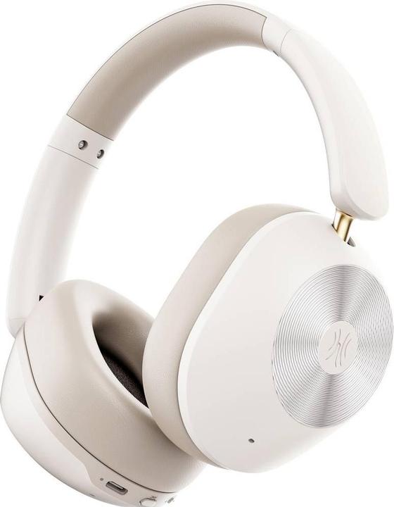 OneOdio Handy Over Ear Kopfhörer Bluetooth® Weiss Noise Cancelling (ANC, 75 h, Kabellos)