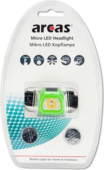 Immagine prodotto Arcas Lampada frontale Micro LED BP1 (30 lm)