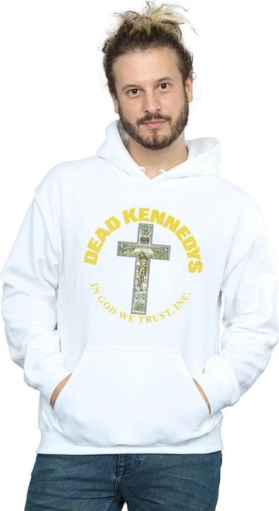 Actual product image Dead Kennedys Mens In God We Trust Hoodie (5XL)