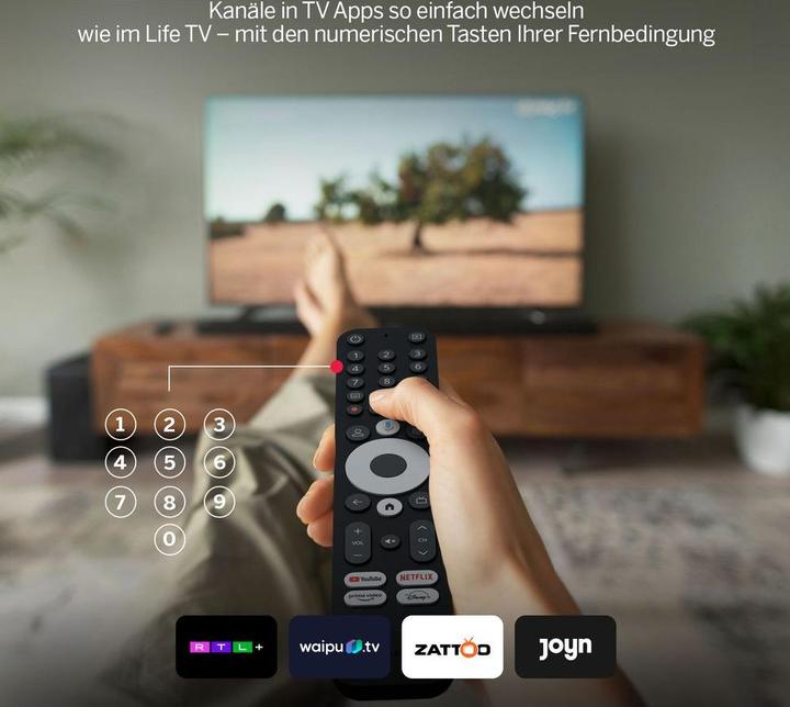 Actual product image Thomson Streaming BOX: 4K UHD Google TV (8 GB, iOS 12)