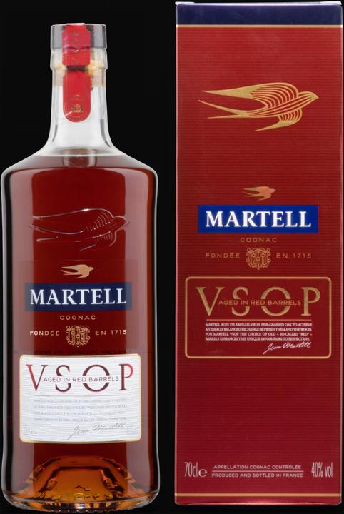 Produktbild Martell VSOP Aged in Red Barrels Cognac mit Etui