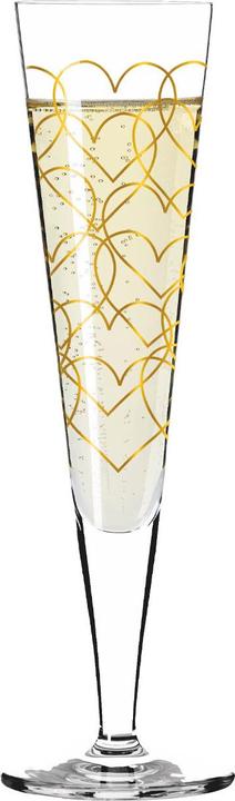 Produktbild Ritzenhoff Champagnergläser Goldnacht (20.50 cl, 2 Gläser, Sektgläser)