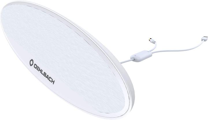 Produktbild Oehlbach Aktive DVB T/T2 Flachantenne Scope Oval T2 Antenne (Zimmerantenne, DVB-T / -T2)