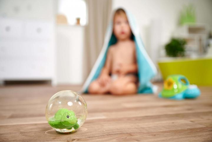 Actual product image Simba ABC grab and bath ball