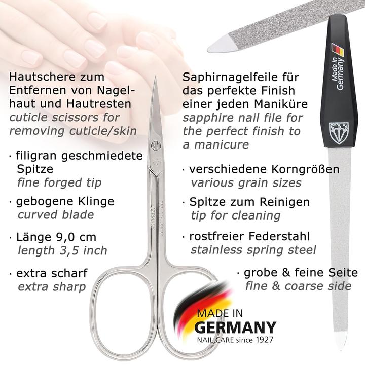 Produktbild Drei Schwerter 5-teiliges Maniküre-Set Milano