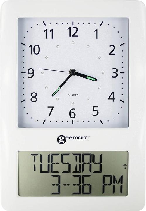 Produktbild Geemarc Funk Wanduhr