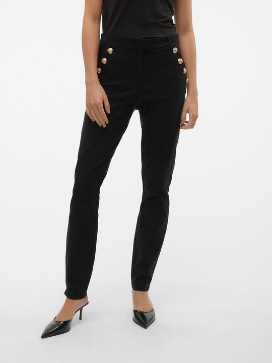 Immagine prodotto Vero Moda VMMILLE MW SLIM BUTTON PANT EXC Pantaloni (30)