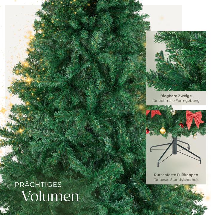 Produktbild tectake Weihnachtsbaum Dasher (210 cm)
