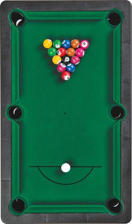 Image du produit Noris 606167704 Billard et snooker avec 2 queues, 16 boules de billard et 17 boules de snooker et triangle