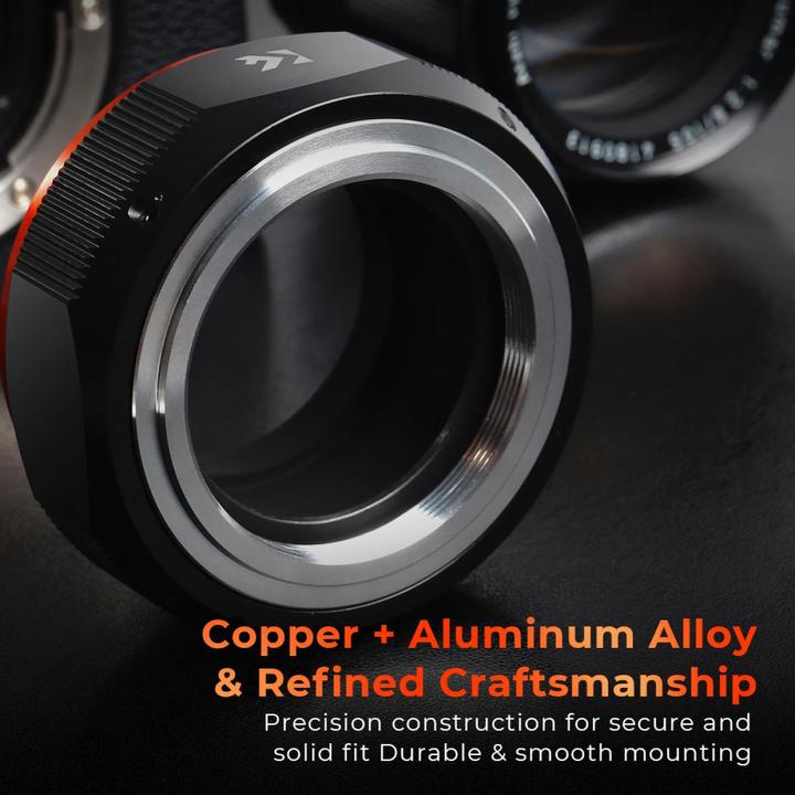 Produktbild K&F Concept M10115 High Precision Lens Adapter Mount, M42-FX PRO