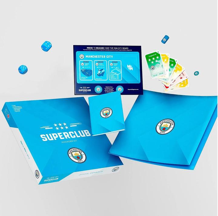Immagine prodotto Superclub Manchester City - Kit da manager (Inglese)