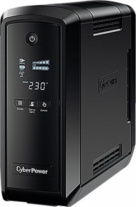 Productafbeelding Cyberpower CP900EPFCLCD 900VA/540W Line-Interactive Sinusgolf USB LowNoise 6x Schuko comp. naar QNAP TS-251 (900 VA, 540 W, Lijninteractief UPS)