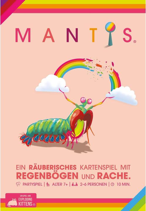 Actual product image Asmodée Mantis (German)