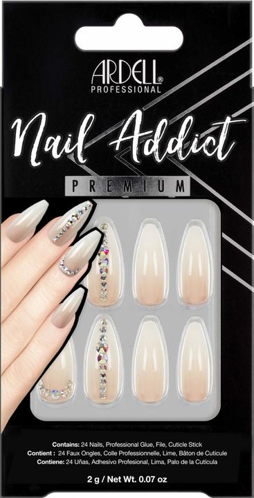 Immagine prodotto Ardell NAIL ADDICT nudo cristallo chiaro 1 u (Ciglia artificiali)