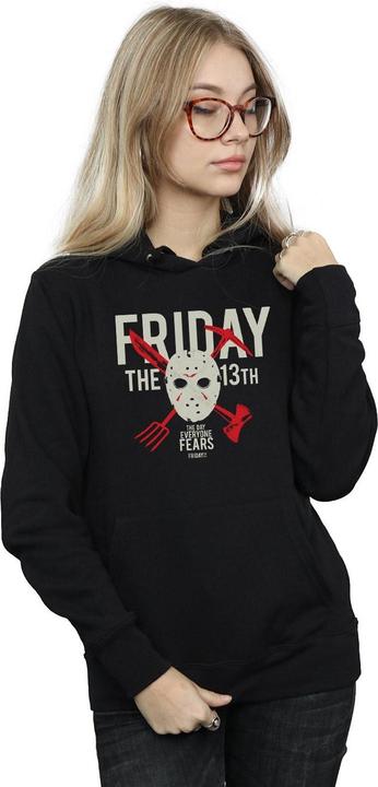 Actual product image Absolute Cult Womens/Ladies Day Of Fear Hoodie (L)