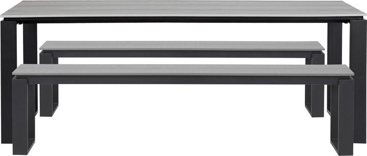 Produktbild Schou Gartentisch MARTINUS Polywood grey ash, 210x100cm (210 cm)