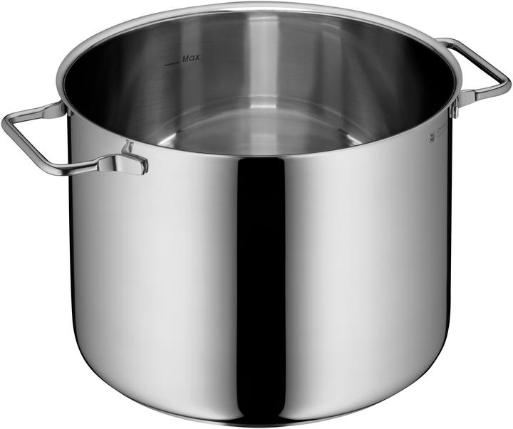 Productafbeelding WMF Spaghettipot Pastapot Inductiezeef 7,0l Roestvrij staal gepolijst (24 cm, Steelpan, Roestvrij staal)