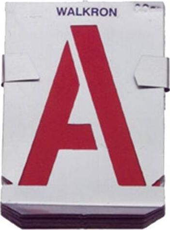 Actual product image Walkron Zinc template book.150mm