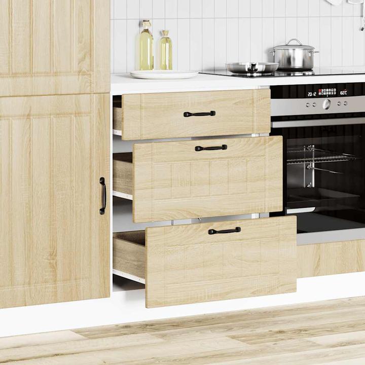 Immagine prodotto VidaXL Base per cucina Lucca Sonoma in legno rovere Base per lavello (60 x 46 x 81,5 cm)