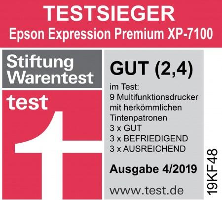 Actual product image Epson Expression Premium XP-7100 (Ink, Colour)
