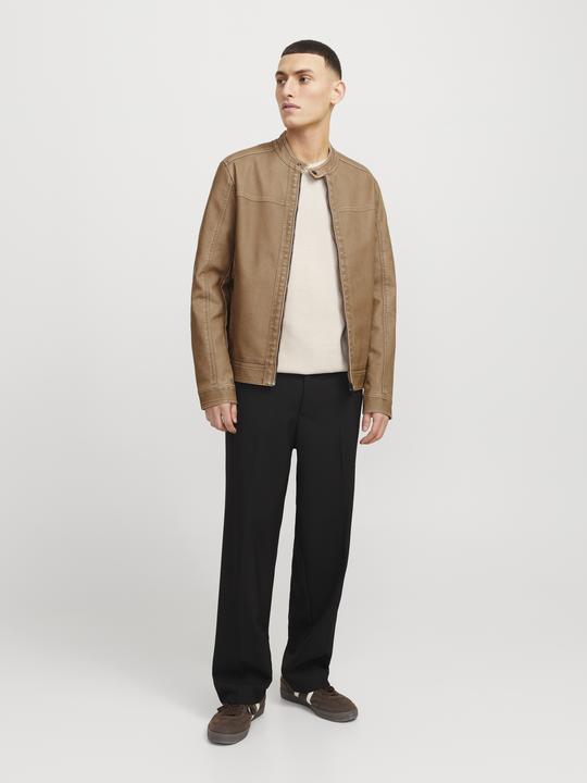 Actual product image Jack & Jones Jjewarner Washed Pu Jacket Noos (XL)