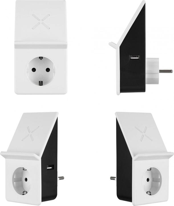 Immagine prodotto REV Adattatore di ricarica USB con ricarica wireless + 1x presa di corrente (10 W)