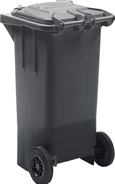 Produktbild eurokraft pro Grossmülltonne aus Kunststoff, nach DIN EN 840 (120 l)