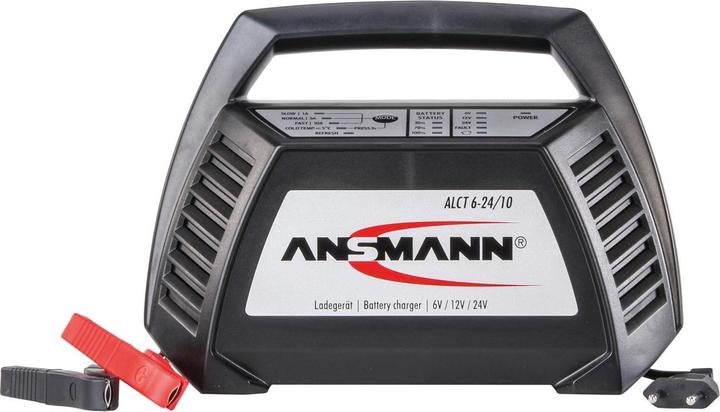 Actual product image Ansmann Automatic charger ALCT 624/10 (6V, 12V, 24V, 10 A)