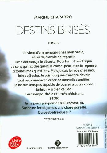 Immagine prodotto Destins brisés. Tome 2 (Francese, Chaparro Marine, 2021)