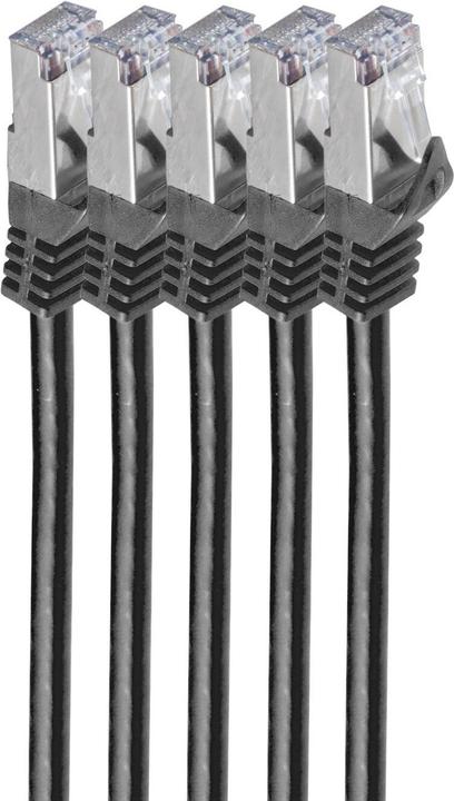 Immagine prodotto Shiverpeaks BS75511-S-SET5. Lunghezza cavo: 1 m, Standard del cavo: cavo grezzo Cat.7, Schermatura del cavo: (S/FTP, CAT7, 1 m)