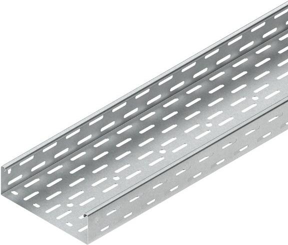 Actual product image Niedax NIE RL60.300F Cable tray 60x300x3000mm T1.0mm gel galvanised. (300 cm)