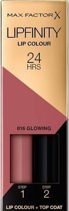 Actual product image Max Factor Lipfinity Lip Colour (016 Glowing)