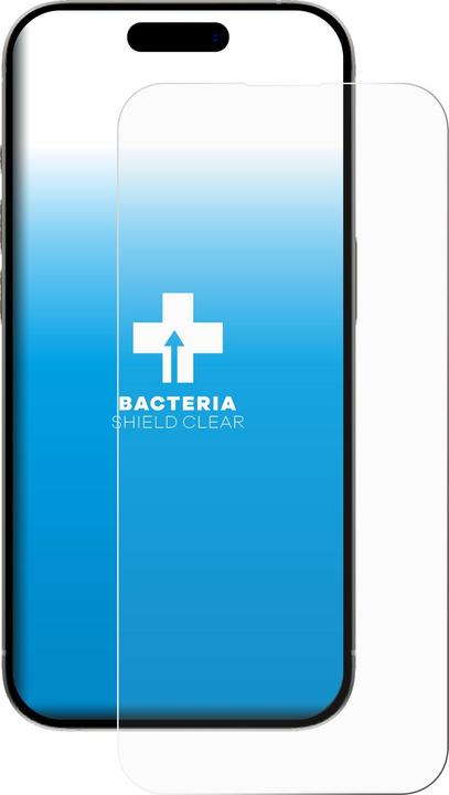 Actual product image upscreen Antibacterial Protector (1 Piece, Apple iPhone 15 Pro)